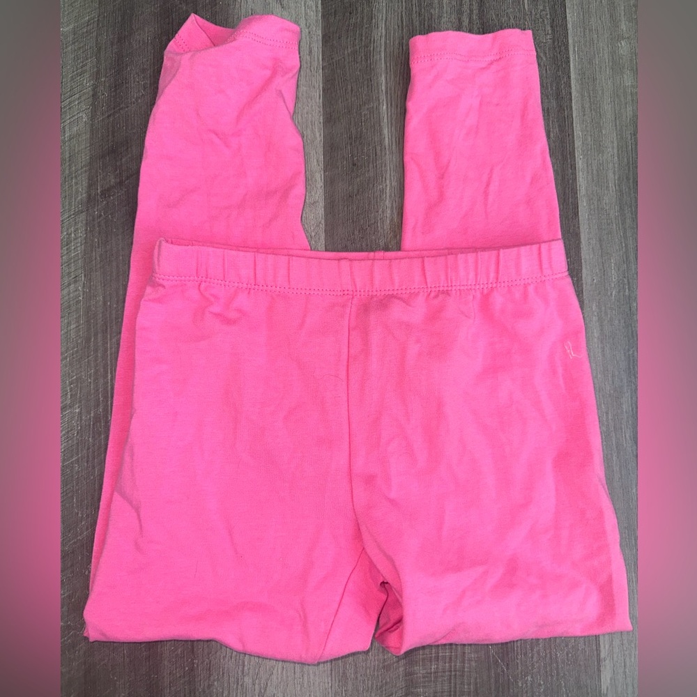 Lucky Brand Girls' Bright Pink Stretch Leggings